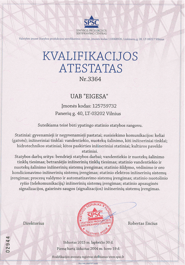 Kvalifikacijos atestatas