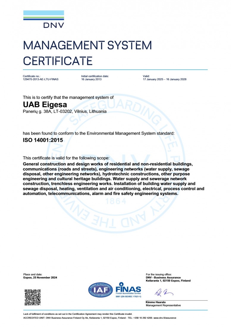 ISO 14001:2015 - EN