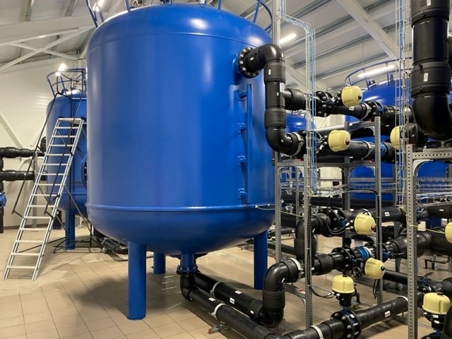 Pasvalio miesto vandens gerinimo įrenginių statyba