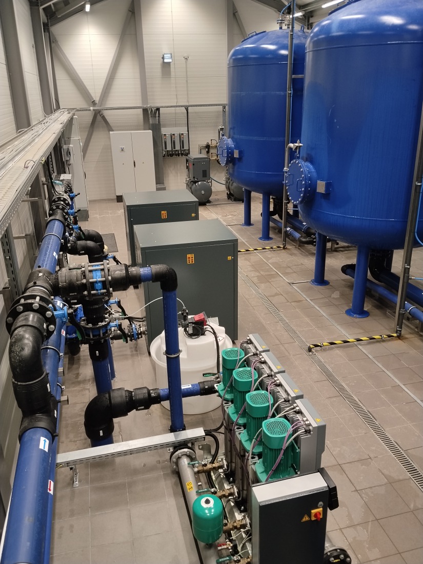 Skaidiškių kaimo vandens gerinimo įrenginių projektavimo ir rangos darbai